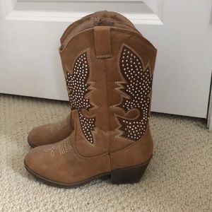 Girls Size 3 Cowgirl Boots